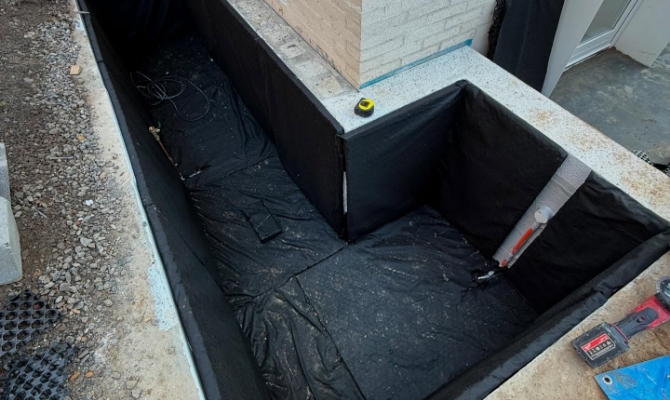 Planter Box Waterproofing